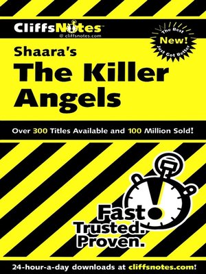 cover image of CliffsNotes on Shaara's The Killer Angels